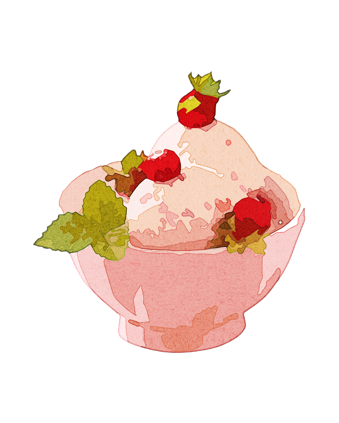Strawberry Shaved Ice